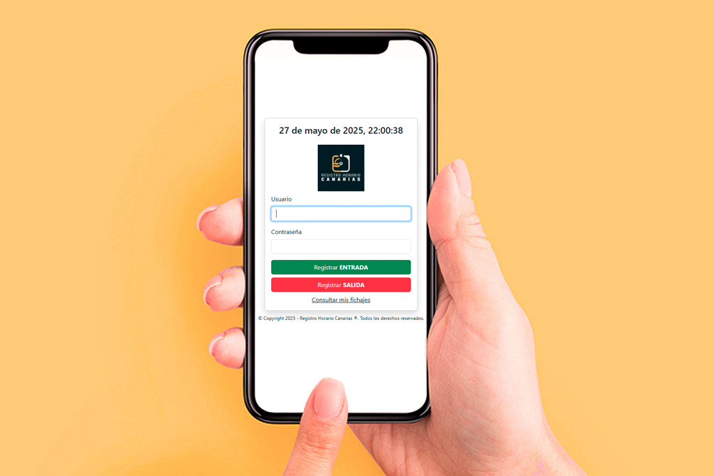 Plataforma de fichaje laboral online en Lanzarote y Fuerteventura